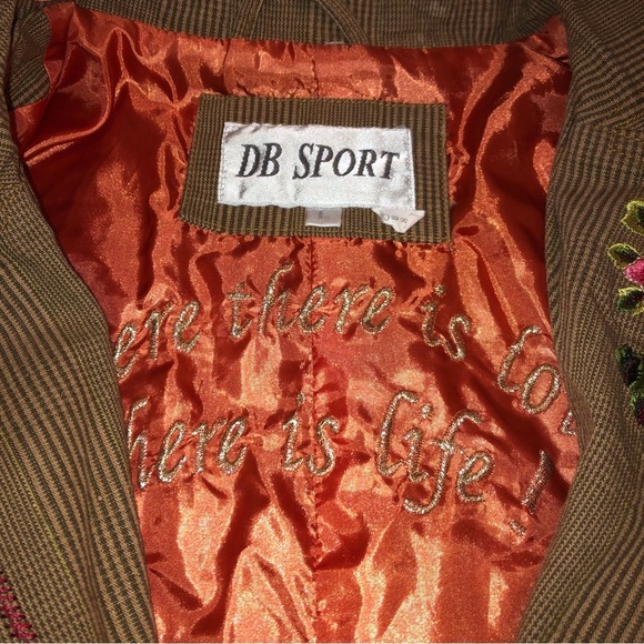 Vintage DB sport embroidered jacket - Picture 4 of 4